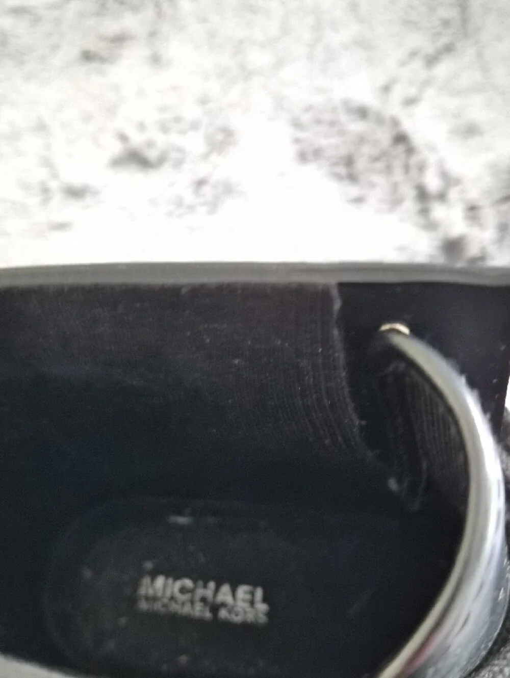 Michael Kors glossy black